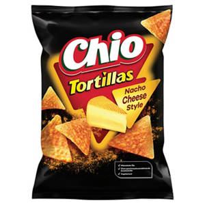 Tortillas 110 g, Nacho Cheese