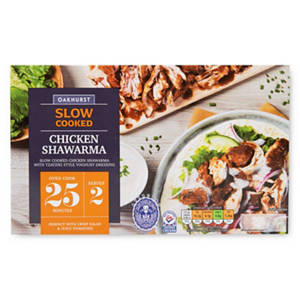 Slow Cooked Chicken Shawarma with Tzatziki