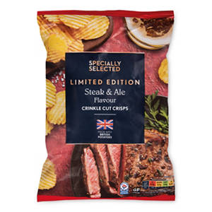 Beef & Ale Crinkle Crisps