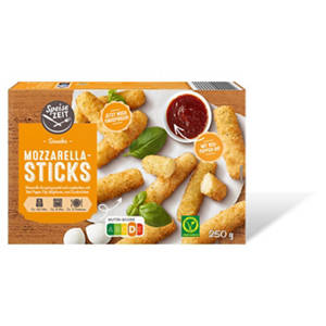 Fingerfood 250 g, Crispy Mozzarella-Sticks