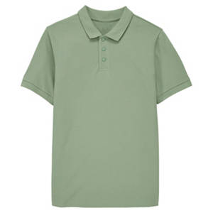 Herren Freizeit Polo-Shirt, Grün, L