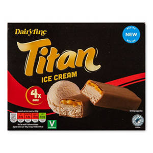 Titan Ice Cream Bars 4 Pack