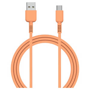 Smartphone-­Zubehör, USB A-C, Koralle