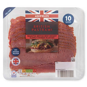 British Pastrami 10 Slices
