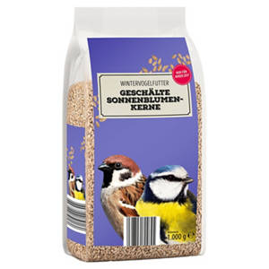 Wintervogelfutter, Sonnenblumenkerne