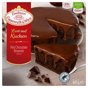 Lust auf Kuchen Hot Chocolate Brownie, 465 g