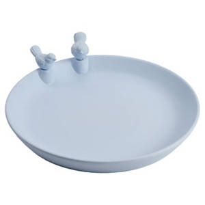 Vogeltränke, Vögel, Blau