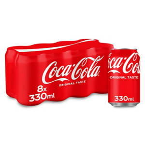Coca-Cola Original Taste 8x330ml