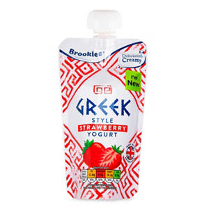 Strawberry Greek Style Yogurt Pouch