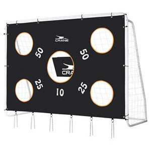 Fußballtor mit Torwand