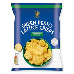 Pesto Verde Lattice Crisps