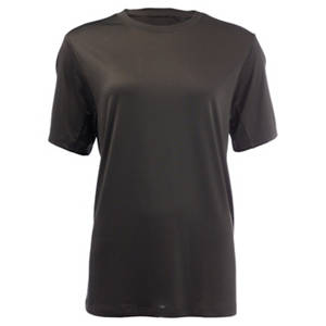 Damen oder Herren Trainings-T-Shirt, Schwarz, L 52/54