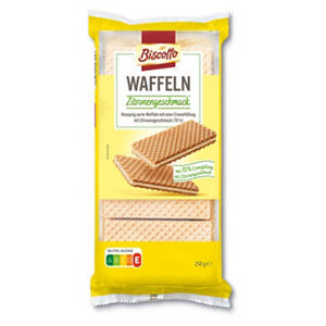 Waffeln 250 g, Zitrone