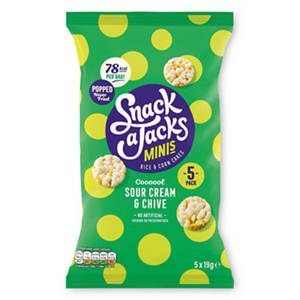Snack a Jacks Sour Cream & Chive Rice Cakes