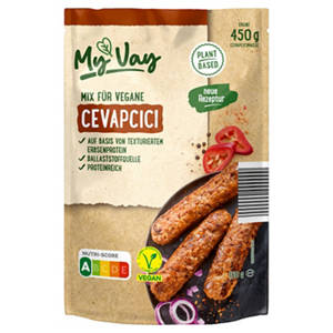 Vegane Fleischalternativen 150 g, Cevapcici