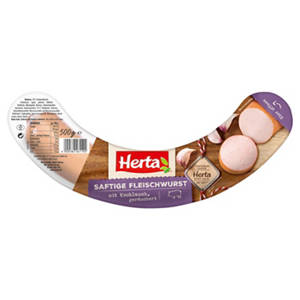 Saftige Fleischwurst 0,5 kg, Knoblauch