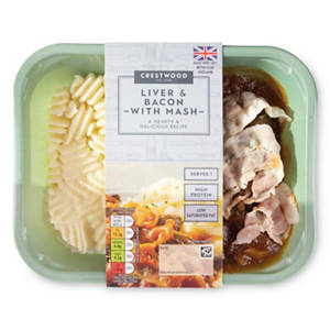 Meal for One Liver & Bacon with Buttery Mash 400g
