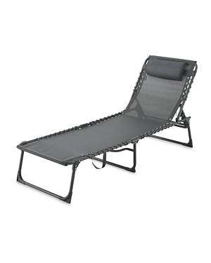 Steel Sunlounger