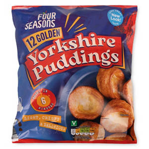12 Golden Yorkshire Puddings 220g