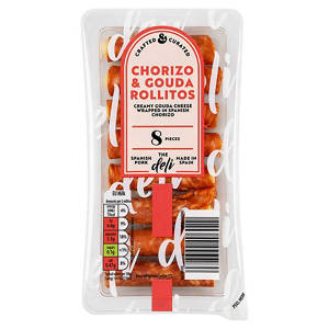 Chorizo & Gouda Rollitos 8 Pack