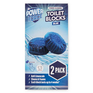 Blue Toilet Block