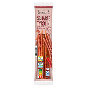 Tyrolini 90 g, Scharf