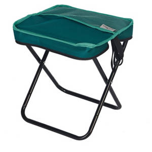 Camping Hocker, Sitbag, Grün