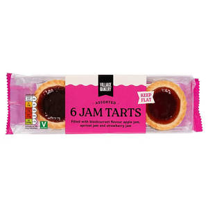 6 Assorted Jam Tarts