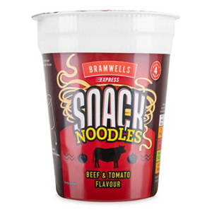 Beef & Tomato Flavour Snack Noodles Pot