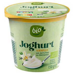 Bio-Joghurt 150 g, Vanille