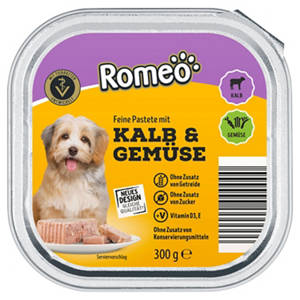 Classic Hund Nass 300 g, Kalb & gemuse