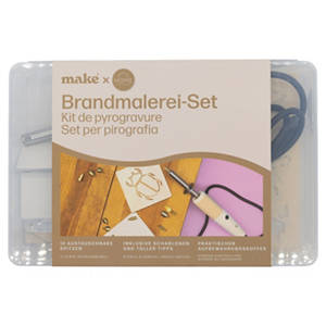 Glasgravur-/Brandmalerei-Set, Holzbrenn-Set