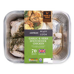 Garlic & Herb Spatchcock Chicken