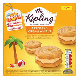 Cookies & Cream Whirls Cakes 4 Pack