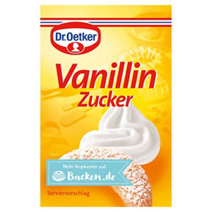 Backzutaten, Vanillin-Zucker 10 x 8 g