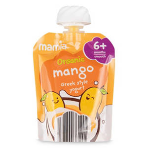 Organic Mango Greek Style Yogurt Pouch
