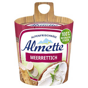 Frischkäse Fass 150 g, Meerrettich