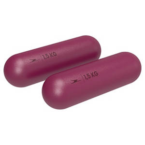 Pilates-Gewichte, Gewichtsstangen 2er Set, Berry