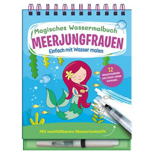 Wassermalbücher, Meerjungfrauen