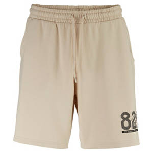 Herren Sweat-Shorts, Beige-Meliert, XXL