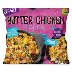 Butter Chicken Rice Meal