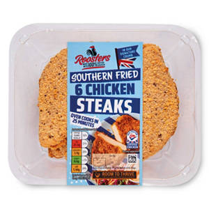 Southern Fried Chicken Steaks 6 Pack