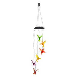 Solar LED-Windspiel, Kolibri