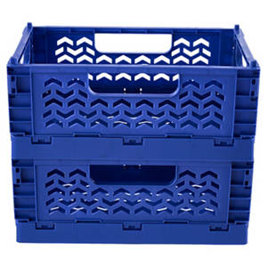Mini Klappboxen, Klein 2er-Set, Blau