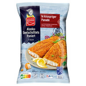 Alaska Seelachs 0,8 kg, Paniert