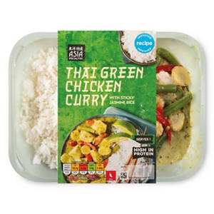 Thai Green Curry with rice