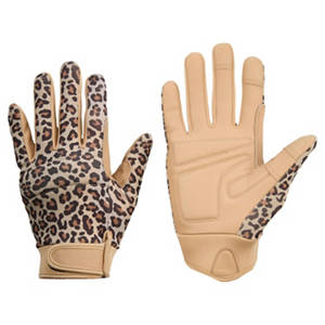 Touchscreen-Gartenhandschuhe, Leopard, XL/10
