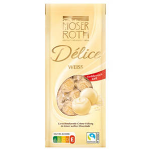 Delice Pralinen 140 g, Weiß