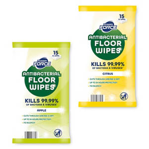 Buzz Floor Anti-Bacterial Wipes Apple
