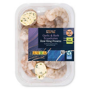 Garlic & Herb Ecuadorian Raw King Prawns